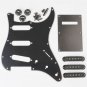 3Ply Electric Guitar Pickguard 1Ply Backplate Knobs Replacement Screws Set