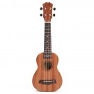 21 Inch Acoustic Soprano Hawaii Sapele Ukulele Musical Instrument