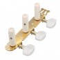 2Pcs Acoustic Guitar String Tuning Pegs Keys Machine Heads Tuners Color Gold