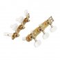 2Pcs Acoustic Guitar String Tuning Pegs Keys Machine Heads Tuners Color Gold