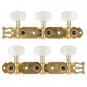 2Pcs Acoustic Guitar String Tuning Pegs Keys Machine Heads Tuners Color Gold