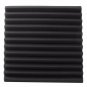 30x30x2.5cm Black Acoustic Soundproof Foam Sound Absorbing Waved Sponge