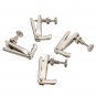 4 PCS String Adjuster Sliver Copper Fine Tuner for 3/4-4/4 Violin