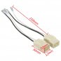 2x Speaker Connector Harness Adapter Wiring For Dodge Chrysler