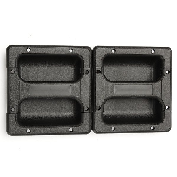 2PCS Plastic Replacement Recessed Handle for Guitar Amp Cabinet Speaker
