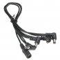 4 Way 9V Guitar Effect Pedal Power Supply Adapter Daisy Chain Splitter Cable