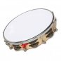 Polyester Leather Pandeiro Drum Tambourine Samba Brasil Wood Music Instrument