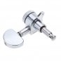Chrome Silver Lock Guitar Tuning Pegs Tuning Heads 3R 3L For Electric Acoustic Guitar