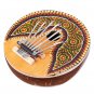 Kalimba 7 Key Finger Piano Painted Coconut Shell Mbira Likembe Thumb Piano