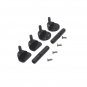 3/4 4/4 Hill-style Violin Chinrest Screw Full Section Violin Chinrest Screws Black