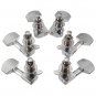 Chrome Guitar String Tuning Pegs Heads Acoustic 6 PCS Right Left