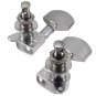 Chrome Guitar String Tuning Pegs Heads Acoustic 6 PCS Right Left