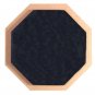 6 inch Dumb Pad Exercise Mat Blow Plate Drummer Rubber Double Side Soft Black