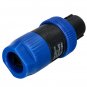 NL4FC 4 Pole Plug Male Speaker Audio Cable Connector Blue