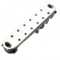 Lp Gibson Guitar Bridge Chromeplate Roller Zinc Alloy Metal Sliver