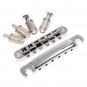 LP Gibson Electric Guitar Ponticello Tailpiece Bridge Full Set Sliver