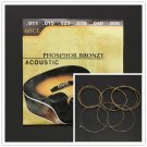 60CL (.011-.050) Phosphor Bronze Wound Steel Acoustic Guitar Strings
