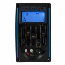 5Band Acoustic Guitar Preamp EQ Equalizer Piezo Pickup Tuner w/ C-MIC