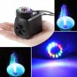 800L/H 210 GPH Submersible Water Pump For Aquarium Fish Tank Pond Fountain With 12 LED Lights
