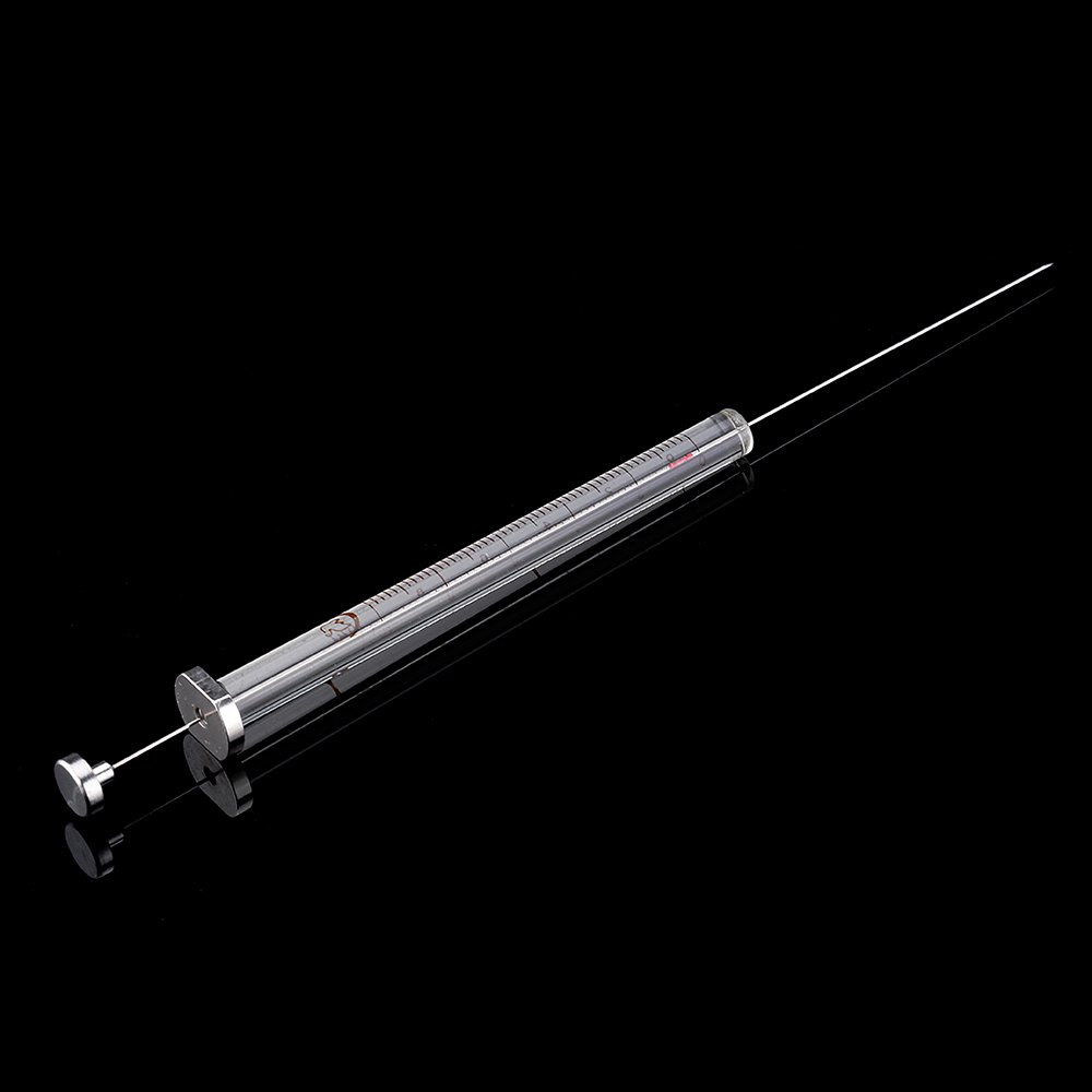 10L/100L GC Chromatographic Microliter Syringe Microsampler Microsyringe Trace Sampler Cone Tip Gas 