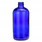 250ml/500ml Blue Glass Bottle With Pump Cap Water Sprayer Essential Oil Bottle