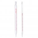 1/2/3/5/10ml Glass Short Pipette With Scale And Bubble Lab Glassware Kit