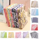 10 x 10"" Bundle Lot of 7 Fat Quarters No Duplicates 100% Cotton Quilting Fabric""