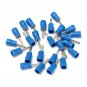 10/25Pcs 22-10AMG Flat Blade Crimp Terminal Insulated Electrical Connector 3 Colors