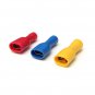 100Pcs PVC Insulated Terminal Female Quick Wire Connector Yellow/Red/Blue
