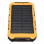 Waterproof Solar LED Dual USB Power Charger External Battery Charger Box Case