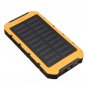 Waterproof Solar LED Dual USB Power Charger External Battery Charger Box Case