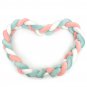 300cm Infant Baby Plush Bumper Bed Bedding Crib Cot Braid Cushion Protector Decorations