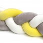 300cm Infant Baby Plush Bumper Bed Bedding Crib Cot Braid Cushion Protector Decorations