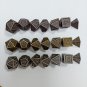 7Pcs Metal Polyhedral Dice DnD RPG TRPG Games Dices SET With Storage Bag