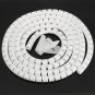 3mx25mm Spiral Wrap Cable Tidy PC TV Wire Binding Organizing Tool Office Home