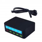 5V/10A LCD Display USB Charger Adapter Quick Charge 3.0 Multi Port Mobile Phone Rapid Charger USB So
