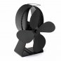4 Blades Stove Fan Heat Powered Wood Stove Fan For Burner Fireplace Eco Silent