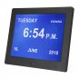 8 Inch Digital Calendar Clock Alarm LED Dementia Large Letter Multimedia Remote Control