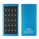 Ultrathin Solar Powered Battery Bank USB Solar Charger 20000mAh LED Light Dual USB Charger