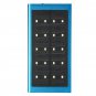 Ultrathin Solar Powered Battery Bank USB Solar Charger 20000mAh LED Light Dual USB Charger