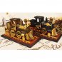 Vintage Classic Train Mechanical Music Box Home Decoration Christmas Valentine's