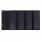 Waterproof 30W 6V Solar Panel Bank Folding Solar Power Bank Charger Power USB Port W/ 10in1 USB Cabl