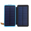 Solar Power Bank LED Lighting 20000mAh Solar Charger Dual USB Ports Foldable Solar Panels SOS Mode