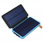 Solar Power Bank LED Lighting 20000mAh Solar Charger Dual USB Ports Foldable Solar Panels SOS Mode