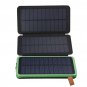 20000mAh Solar Panel Solar Charger 5W 5V/2A Foldable Solar Panel Charger Dual USB Mobile Portable Po
