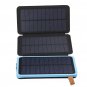 20000mAh Solar Panel Solar Charger 5W 5V/2A Foldable Solar Panel Charger Dual USB Mobile Portable Po
