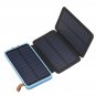 20000mAh Solar Panel Solar Charger 5W 5V/2A Foldable Solar Panel Charger Dual USB Mobile Portable Po