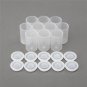 10Pcs Empty Plastic Can Paint Box Film Container Sample Cream Balm Jar Mini Cosmetic Storage Bottles