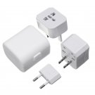 Universal Travel Plug Converter Adapter Socket Charger AU/UK/US/EU CERTIFIED PC Material