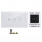 2200W WiFi Smart Wall Touch Light Switch Glass Panel Wireless Remote Control by Mobile APP For Rolle